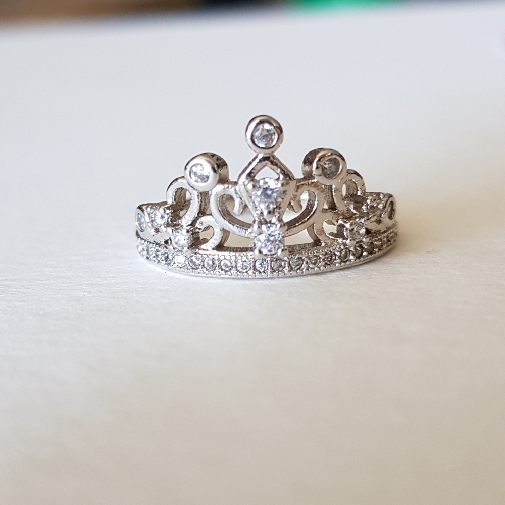 925 Silver Ring Size 6